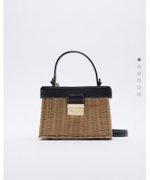 ZARA | かごバッグ