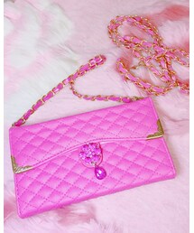 Orancio | チャームキルティングショルダーiPhoneケース(財布/小物)