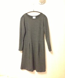 シンプル長袖ワンピ(ワンピース)