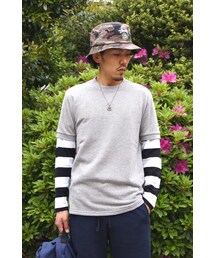 S/DOUBLE  | EXTRA LIGHT S/S CREW SWEAT(スウェット)