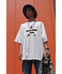 ロゴプリントビッグ T シャツ(Tシャツ/カットソー)