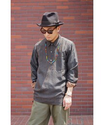 NAISSANCE | SILK PULLOVER LONG SHIRT(シャツ/ブラウス)