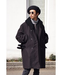 NAISSANCE | MOUTON COLLAR MILITARY COAT(ムートンコート)