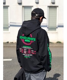 SEASONING | SEASONING × GIONO HOODIE “DINER"(パーカー)