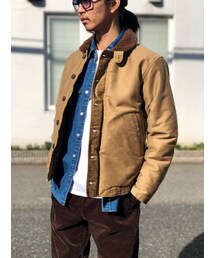 WACKO MARIA | ALPACA BOA N-1 DECK JACKET(ミリタリージャケット)