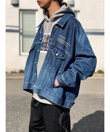 doublet | MARIONETTE SILK DENIM JACKET(デニムジャケット)