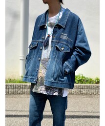 doublet | MARIONETTE SILK DENIM JACKET(デニムジャケット)
