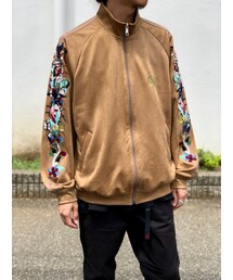 doublet | CHAOS EMBROIDERY SUEDE TRACK JACKET(その他アウター)