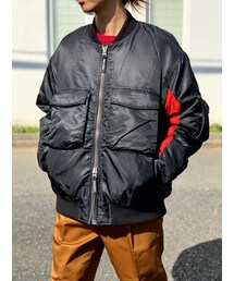 Liberaiders | WISDOM EYES BOMBER JACKET(MA-1)