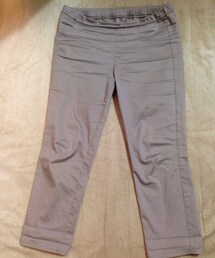 UNIQLO | コットンサテン9分丈パンツ(その他パンツ)