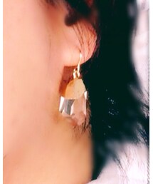 studio CLIP | ゴロッとした質感が良いフックピアス(ピアス（両耳用）)