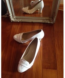 IMAGE | エナメルのローファー風パンプス(パンプス)