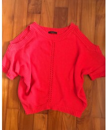 IMAGE | 肩出しコットンニット(ニット/セーター)