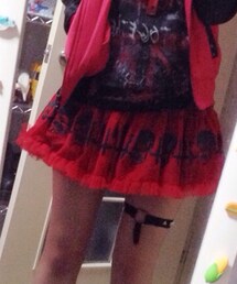 GLAVIL tutua | スカルスカート(スカート)