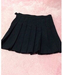 Qoo10 | 黒のプリーツスカート🎶(スカート)