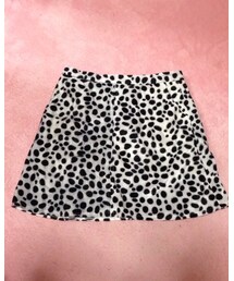 Wonder Rocket | ダルメシアン柄ベロアスカート🐼(スカート)