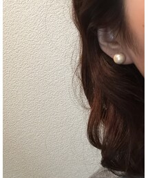 ピアス | 本当はパールがキャッチ(ピアス（両耳用）)