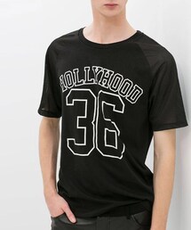 ZARA | zara ロゴT(Tシャツ/カットソー)