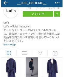 instagram | Lui'sオフィシャルインスタです。是非此方も宜しくお願いしますっ！！ アカウント → __luis_official__(その他)