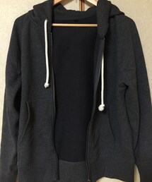 無印良品 | グレーパーカ(パーカー)