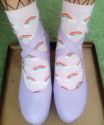 WEGO | 虹の柄靴下🌈(ソックス/靴下)