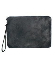 hobo | hobo - Oiled Leather Zip Clutch (クラッチバッグ)