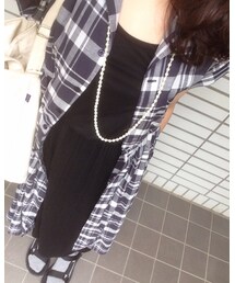 w closet | シャツワンピース