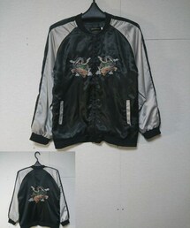 Equatoral girl | embroidery-sukajan(ジャケット/アウター)