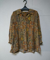 VINTAGE | art-panel-graphic-shirt(シャツ/ブラウス)