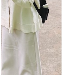 GU | サスペンダー付きハイウエストセミフレアスカートS(スカート)