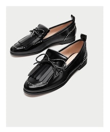 ZARA | モカシン/デッキシューズ