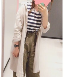 無印良品 | シャツワンピース
