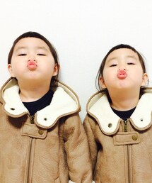 ZARA | ムートンコート