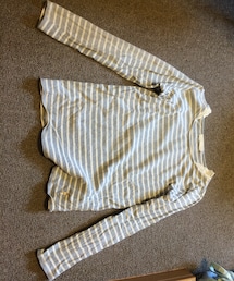 earth music&ecology | ライトグレーボーダーT(Tシャツ/カットソー)