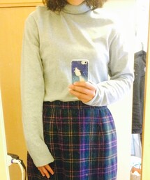 UNIQLO | グレー タートルネック(Tシャツ/カットソー)