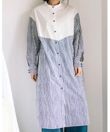 龙笛 | シャツワンピース