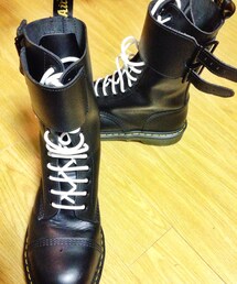 Dr. Martens | Dr.Martens バックル付き10ホールブーツ(ブーツ)