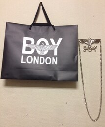 BOY LONDON | BOY LONDONロゴチャーム シルバーネックレス(ネックレス)