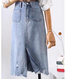 韓国 | デニムスカート