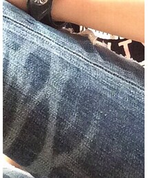 MOUSSY | 腿裏に加工があったなんて今知ったw(デニムパンツ)