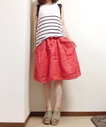 LA MARINE FRANCAISE | リネンスカート(スカート)