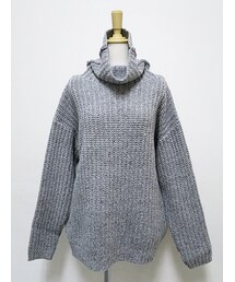 FAD THREE | LAMB WOOL HIGHNECK TOPS (ニット/セーター)