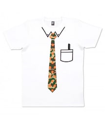Design Tshirts Store graniph | フェイクタイＴシャツ(Tシャツ/カットソー)