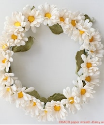 CHACO BAND | CHACO ペーパーリース ”DAISY WREATH”(その他ヘアアクセサリー)