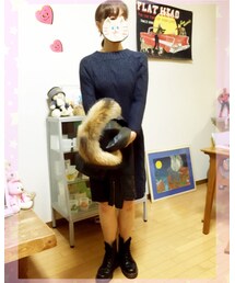 ニットワンピ💕 | さすがに暑かった（笑）(その他)