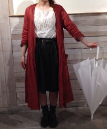 bulle de savon | レッドカーディガン？
なんていうんだ。(その他アウター)