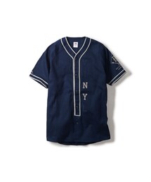 INTERBREED | MAJESTIC × INTERBREED 45 BASEBALL SHIRT(その他トップス)