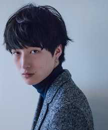 N.HOOLYWOOD | 秋冬のオススメメンズスタイルです♪
黒髪ラフな無造作ヘア♪(その他)