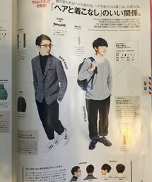 UNIVERSAL PRODUCTS | 今月のメンノンに♪(チェスターコート)