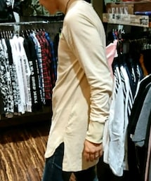 mnml | ロング丈ラグランTシャツ(Tシャツ/カットソー)